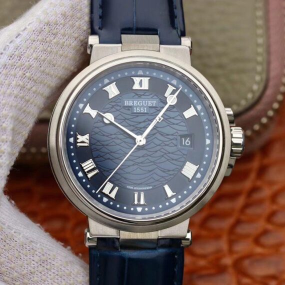 Breguet 5517BB/Y2/9ZU Blue - 1:1 Best Edition Replica Watches