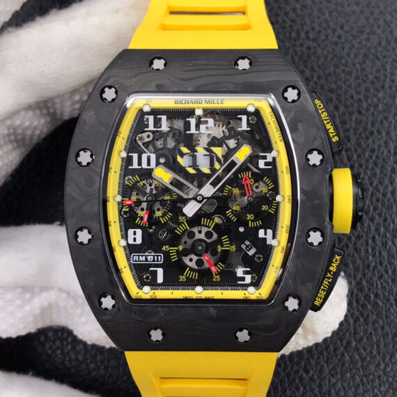 KV Factory Richard Mille RM-011 Carbon Fiber - 1:1 Best Edition Replica Watches
