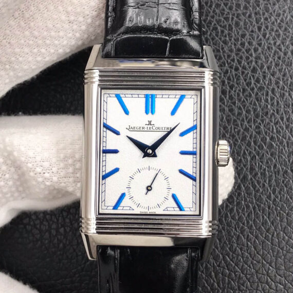 MG Factory Jaeger LeCoultre Reverso Flip Leather Strap - 1:1 Best Edition Replica Watches