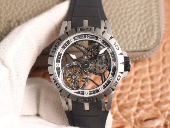 JB Factory Roger Dubuis Excalibur Spidr RDDBEX0479 Titanium Case - 1:1 Best Edition Replica Watches