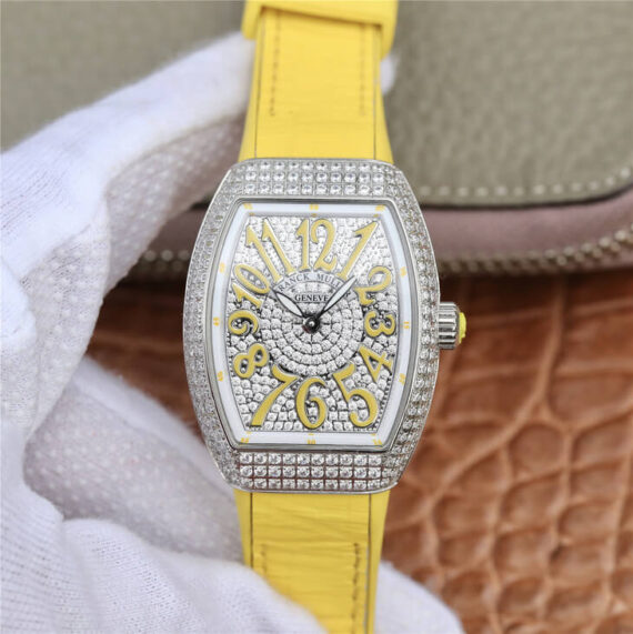 ABF Factory Franck Muller Vanguard Ladies Diamond-set Dial Bezel - 1:1 Best Edition Replica Watches