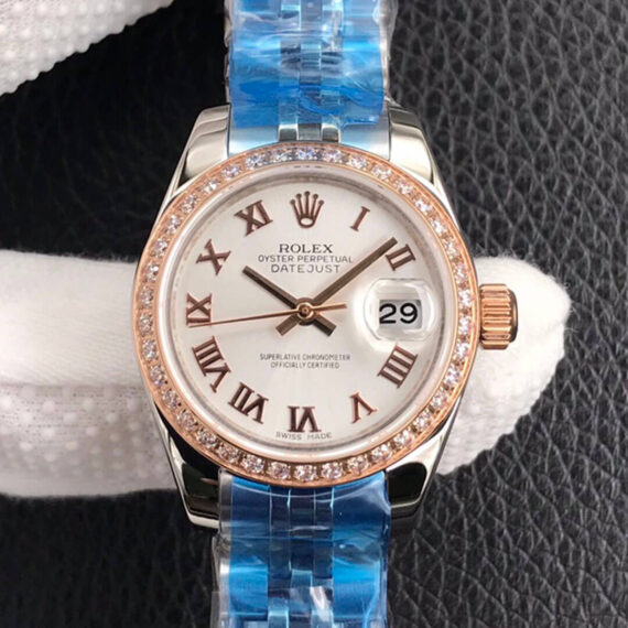 BP Factory Rolex Datejust White Dial - 1:1 Best Edition Replica Watches