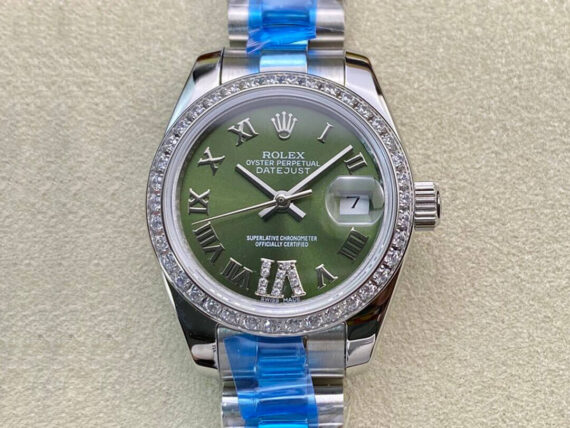BP Factory Rolex Datejust Green Dial - 1:1 Best Edition Replica Watches