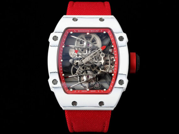 RM Factory Richard Mille RM27-02 Red Strap - 1:1 Best Edition Replica Watches