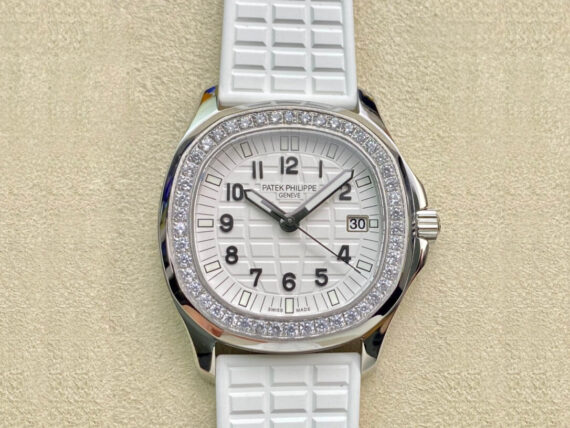 PPF Factory Patek Philippe Aquanaut 5067A-024 White Strap - 1:1 Best Edition Replica Watches