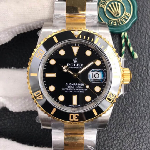 VS Factory Rolex Submariner 116613-LN-97203 Black Bezel - 1:1 Best Edition Replica Watches