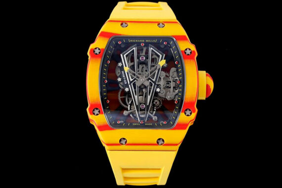 RM Factory Richard Mille RM27-03 Yellow Strap - 1:1 Best Edition Replica Watches