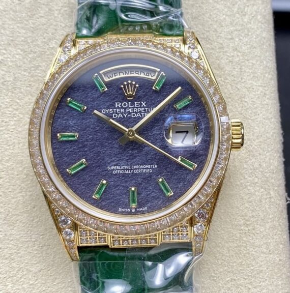 Rolex Oyster Perpetual 128455TBR - 1:1 Best Edition Replica Watches