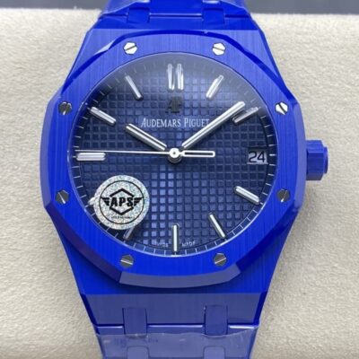 Audemars Piguet Royal Oak 15500 Blue Dial - 1:1 Best Edition Replica Watches