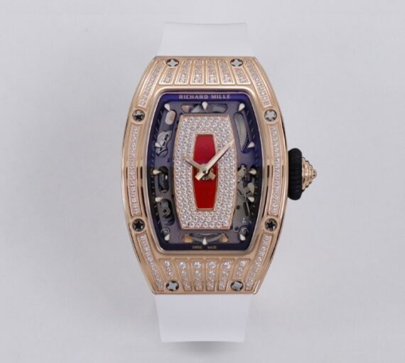 Richard Mille RM07-01 White strap - 1:1 Best Edition Replica Watches