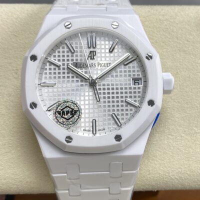 Audemars Piguet Royal Oak 15500 Silvery white dial - 1:1 Best Edition Replica Watches