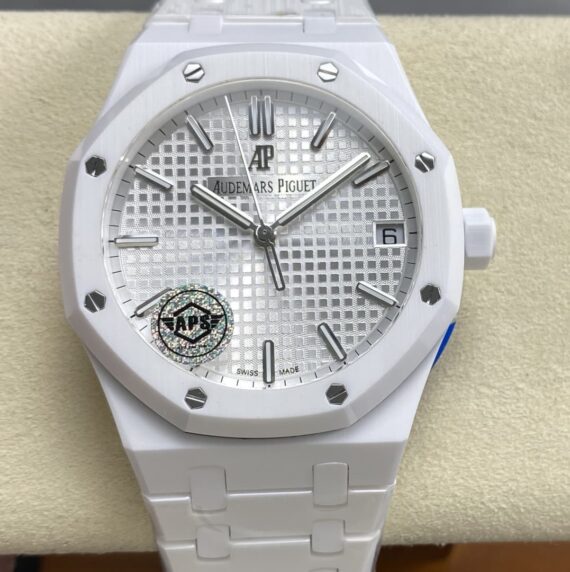 Audemars Piguet Royal Oak 15500 Silvery white dial - 1:1 Best Edition Replica Watches