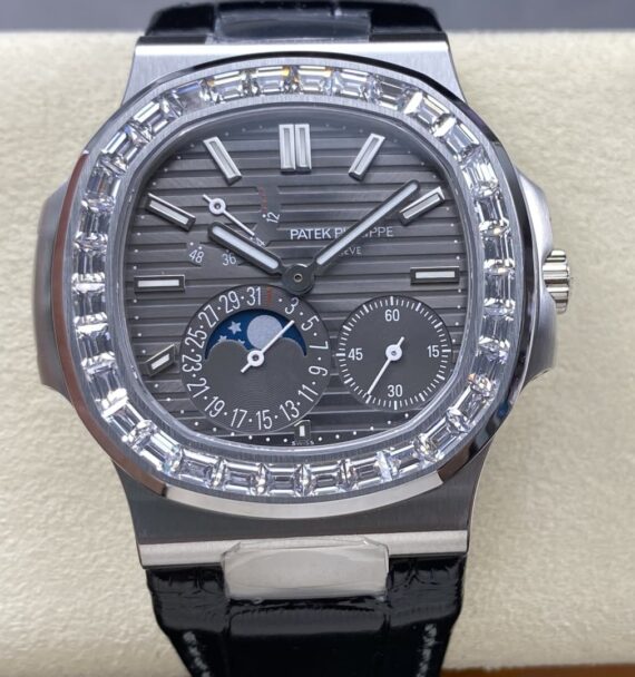 Patek Philippe Nautilus 5712 Diamond bezel - 1:1 Best Edition Replica Watches