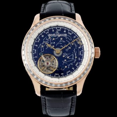 Jaeger LeCoultre Master Control Tourbillon Gold Case - 1:1 Best Edition Replica Watchesa