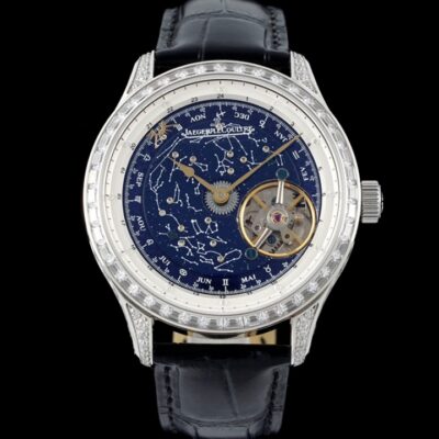 Jaeger LeCoultre Master Control Tourbillon Diamond bezel - 1:1 Best Edition Replica Watchesa