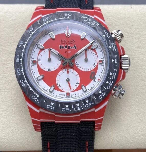Rolex Cosmograph Daytona Red Quartz - 1:1 Best Edition Replica Watches