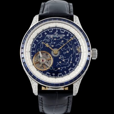 Jaeger LeCoultre Master Control Tourbillon Alligator - 1:1 Best Edition Replica Watchesa