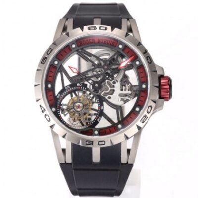 Roger Dubuis Excalibur RDDBEX0479 Tourbillon Rubber strap - 1:1 Best Edition Replica Watchesa