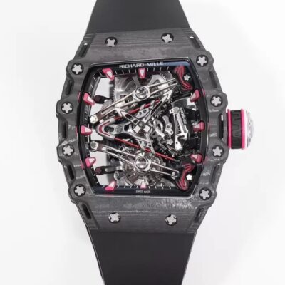 Richard Mille RM38-02 Tourbillon Black ceramic - 1:1 Best Edition Replica Watches