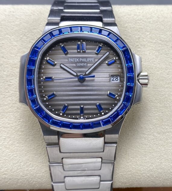 Patek Philippe Nautilus 5711 diamond-set bezel - 1:1 Best Edition Replica Watches