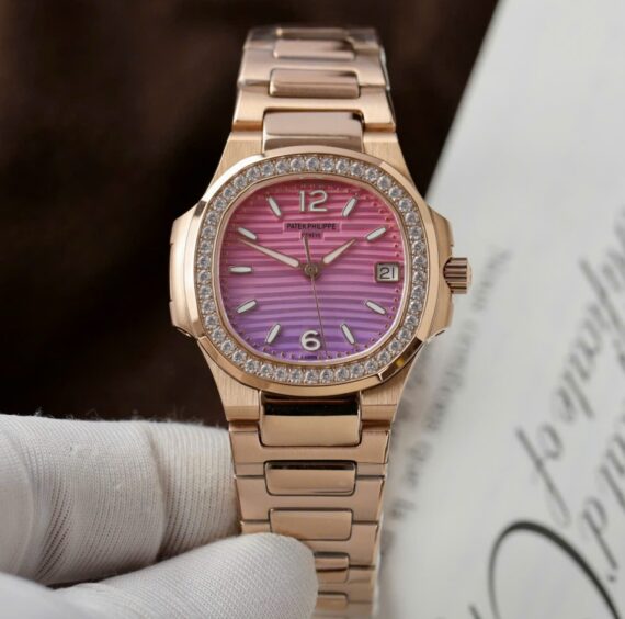 Patek Philippe 7010R Pink dial - 1:1 Best Edition Replica Watches