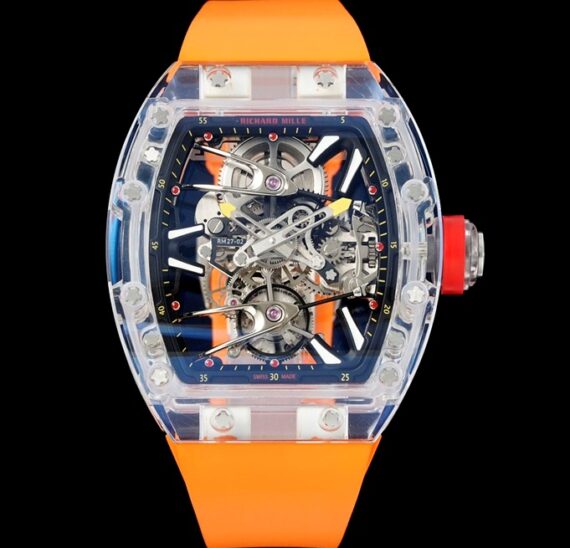 Richard Mille RM27-02 Tourbillon Orange strap - 1:1 Best Edition Replica Watches