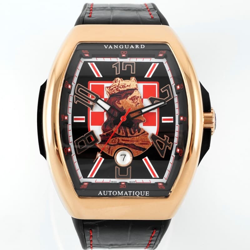 Franck Muller Vanguard Black dial - 1:1 Best Edition Replica Watches