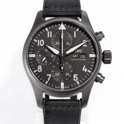 IWC Pilot IW388106 Black strap - 1:1 Best Edition Replica Watches