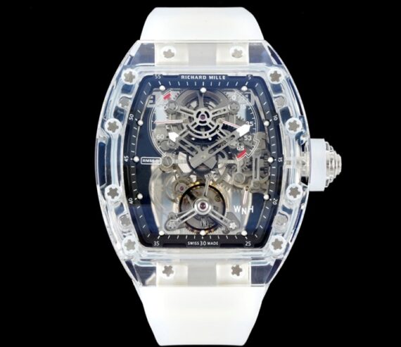 Richard Mille RM56-01 Tourbillon White strap - 1:1 Best Edition Replica Watches