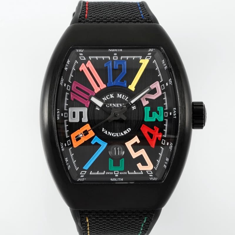 Franck Muller Vanguard Rainbow hour markers - 1:1 Best Edition Replica Watches
