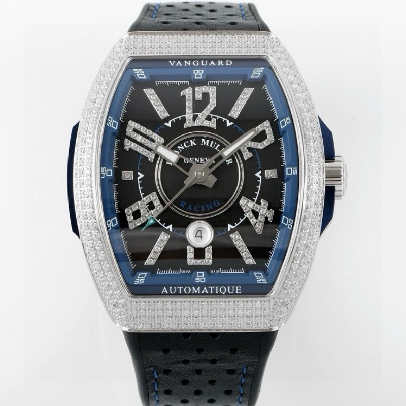 Franck Muller V45 Diamond - 1:1 Best Edition Replica Watches