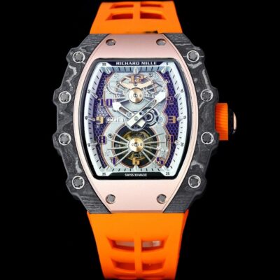 Richard Mille RM21-01 Orange strap - 1:1 Best Edition Replica Watches