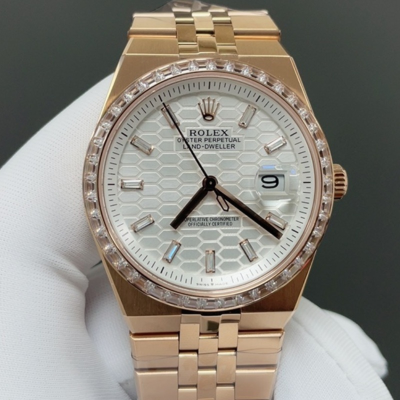Rolex Land-Dweller 127385TBR-0003 - 1:1 Best Edition Replica Watches