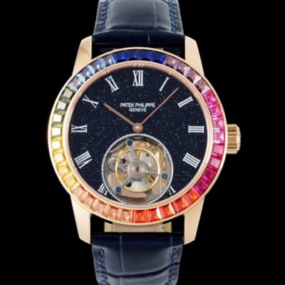 Patek Philippe Tourbillon blue strap - 1:1 Best Edition Replica Watches