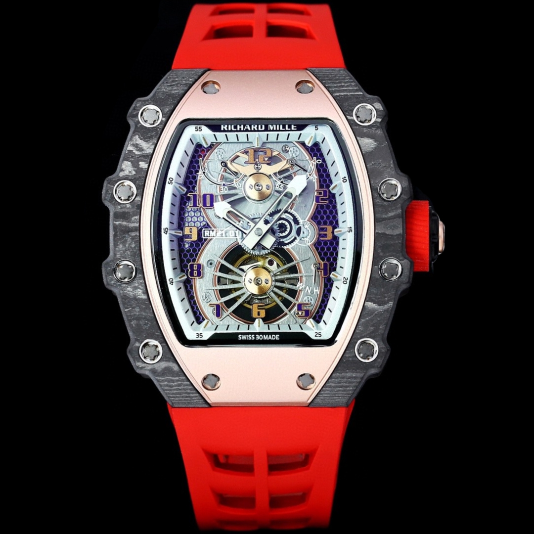 Richard Mille RM21-01 carbon fiber - 1:1 Best Edition Replica Watches