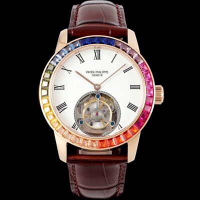Patek Philippe Tourbillon brown strap - 1:1 Best Edition Replica Watches