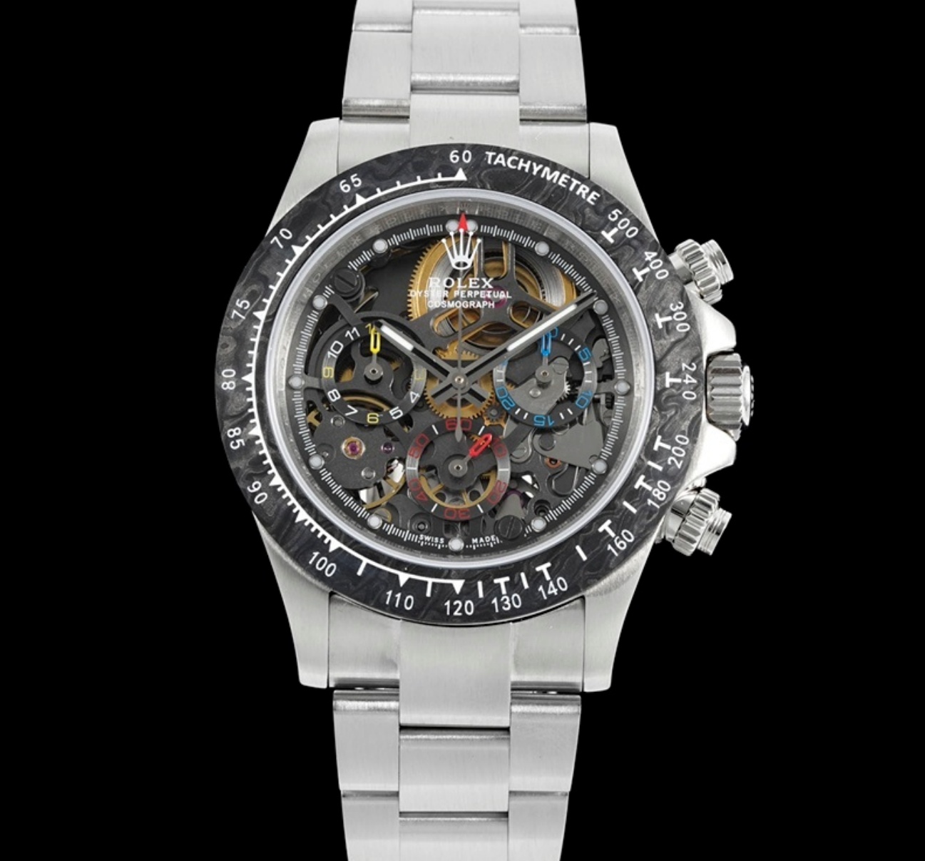 Rolex Daytona Black dial - 1:1 Best Edition Replica Watches