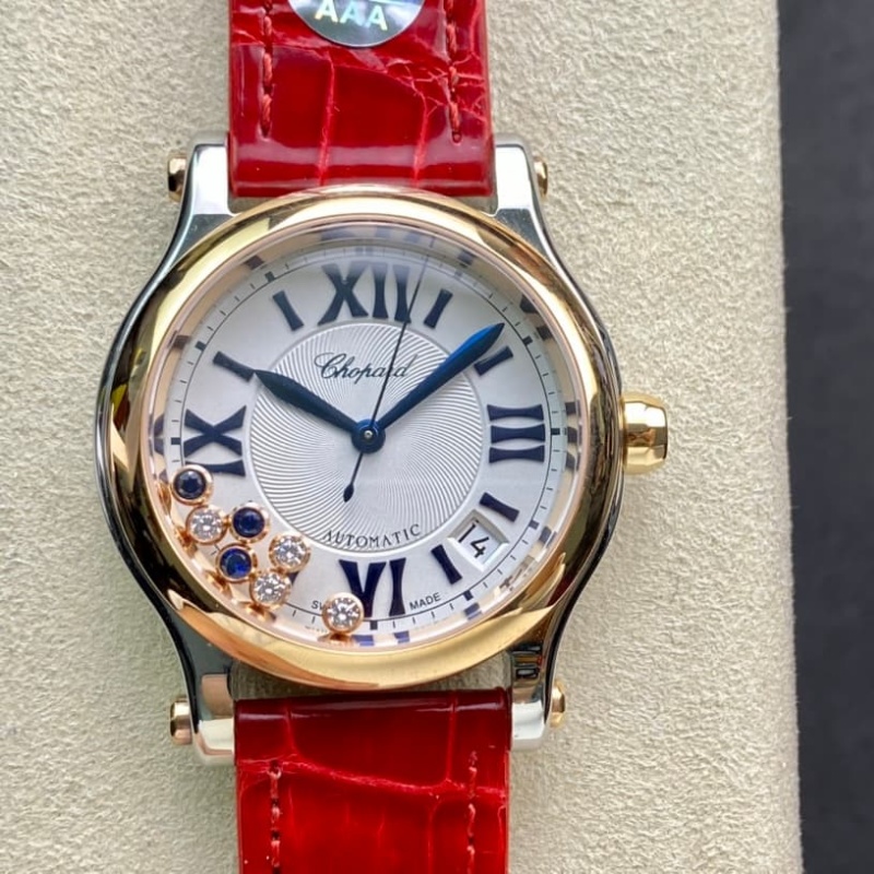 Chopard Happy Sports Diamonds - 1:1 Best Edition Replica Watches