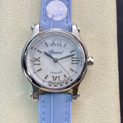 Chopard Happy Sports alligator - 1:1 Best Edition Replica Watches