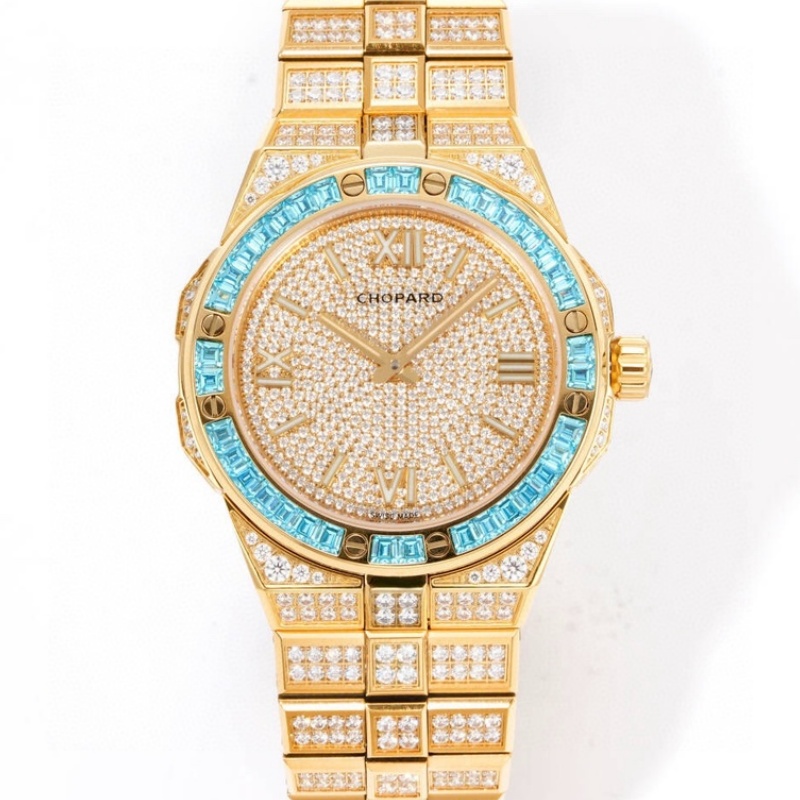 Chopard Alpine Eagle Full Diamond - 1:1 Best Edition Replica Watches