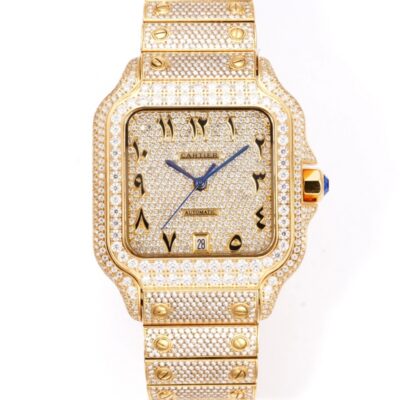 Cartier Santos Date display - 1:1 Best Edition Replica Watches