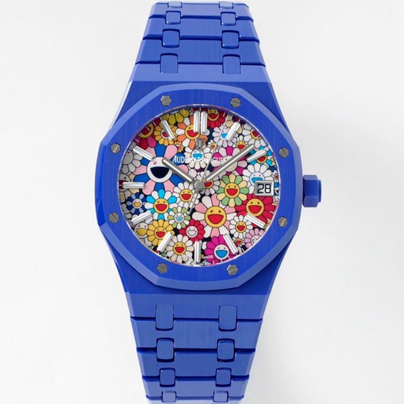 Audemars Piguet 15500 Blue ceramics - 1:1 Best Edition Replica Watches