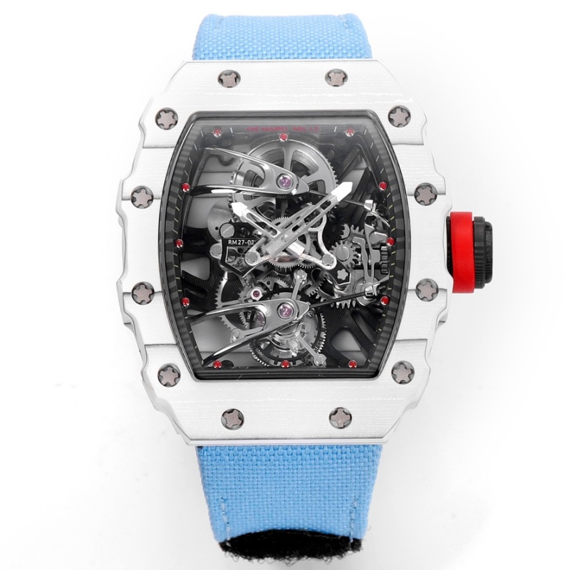 Richard Mille RM27-02 blue strap - 1:1 Best Edition Replica Watches