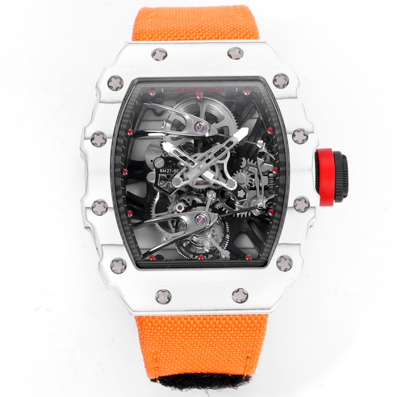 Richard Mille RM27-02 orange strap - 1:1 Best Edition Replica Watches