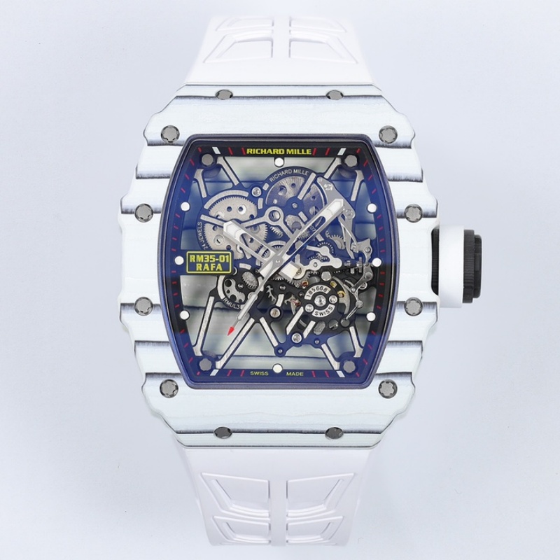 Richard Mille RM35-01 rubber strap - 1:1 Best Edition Replica Watches