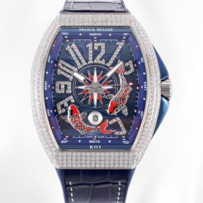 Franck Muller Yachting V45 Koi Diamond - 1:1 Best Edition Replica Watches