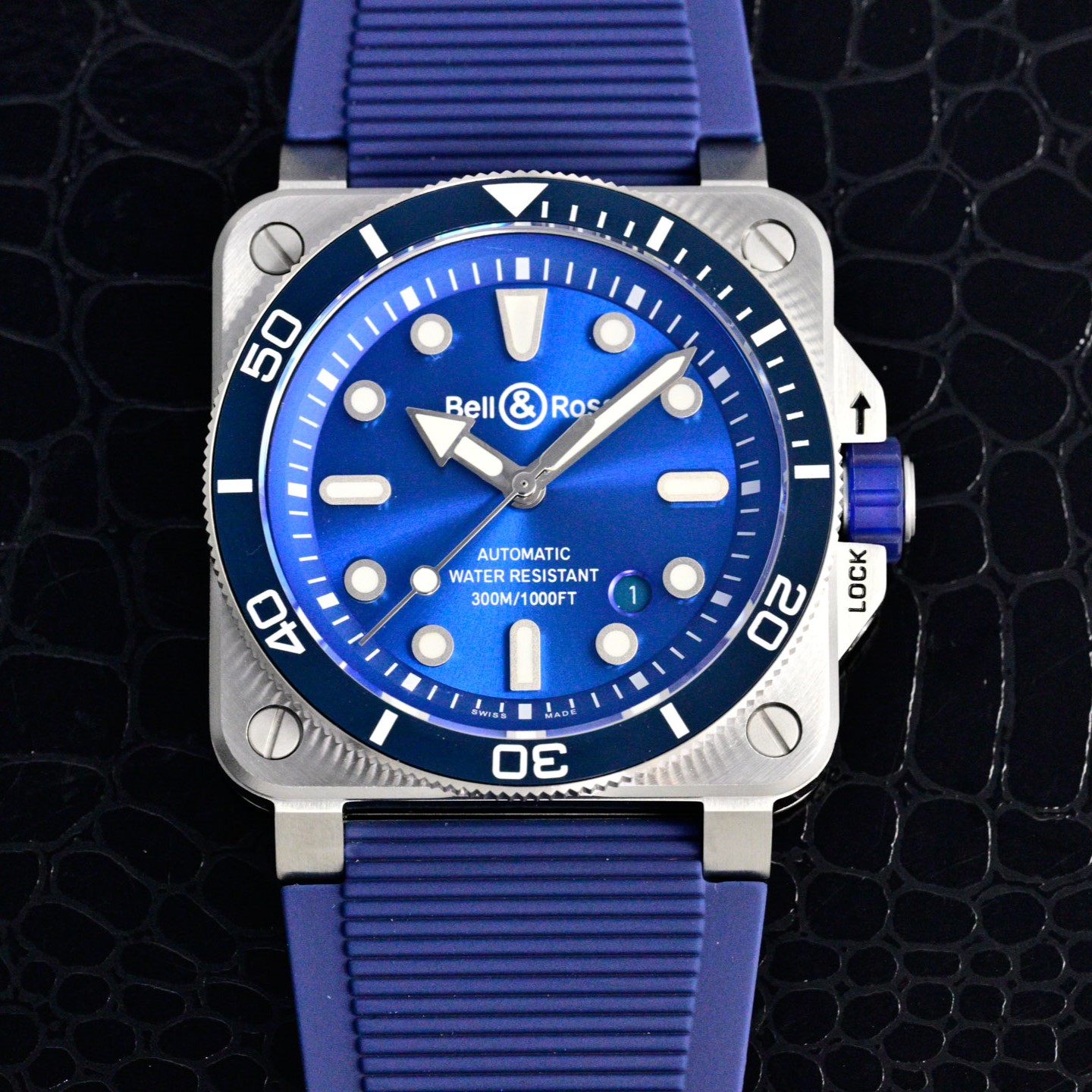 Bell & Ross BR03A-D-BLU-ST-SRB - 1:1 Best Edition Replica Watches
