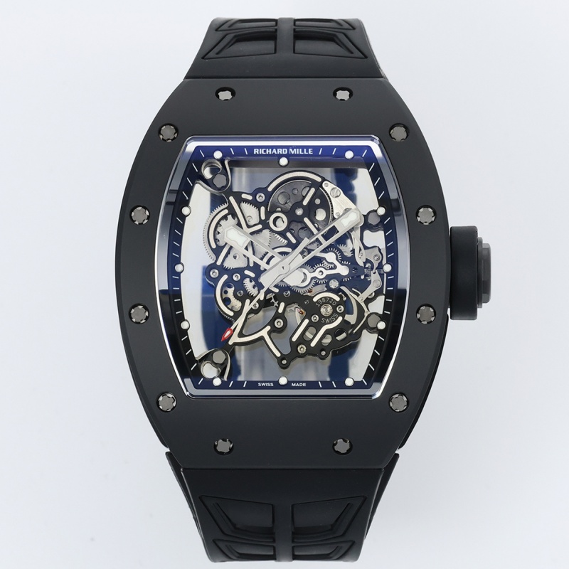 Richard Miller RM055 rubber strap - 1:1 Best Edition Replica Watches