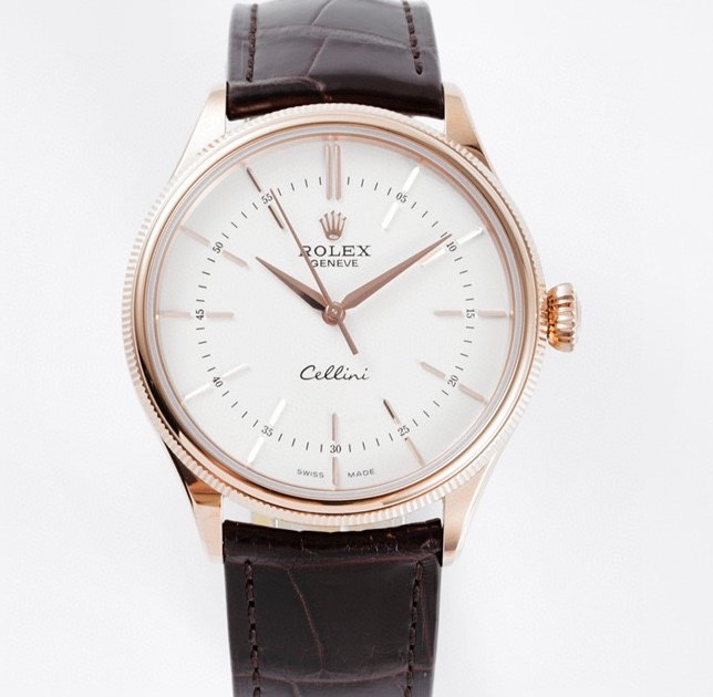 Rolex Cellini 50509 White Dial - 1:1 Best Edition Replica Watches