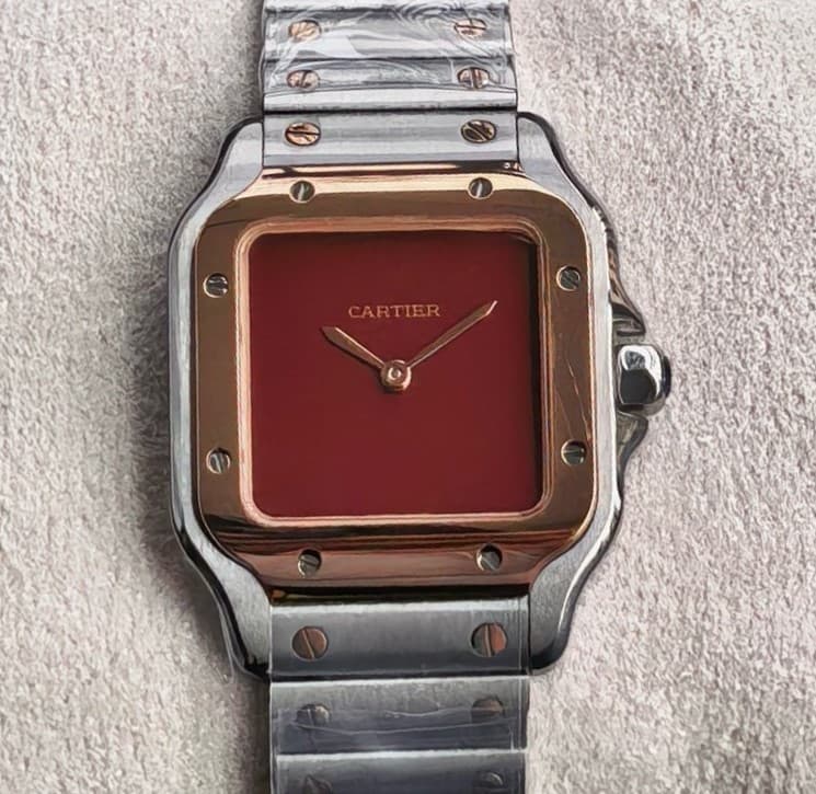 Cartier Santos Stainless Steel - 1:1 Best Edition Replica Watches